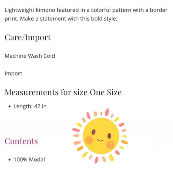 🌙 Free People ⭐ Magic Dance Kimono - Picture 6 of 8